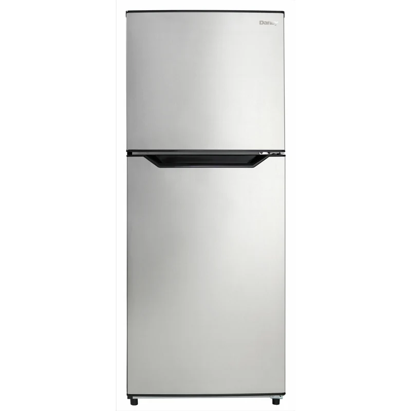 Danby Réfrigérateur à congélateur supérieur amovible de 23,44 pouces, 11,6 pi. cu. DFF116B2SSDBR