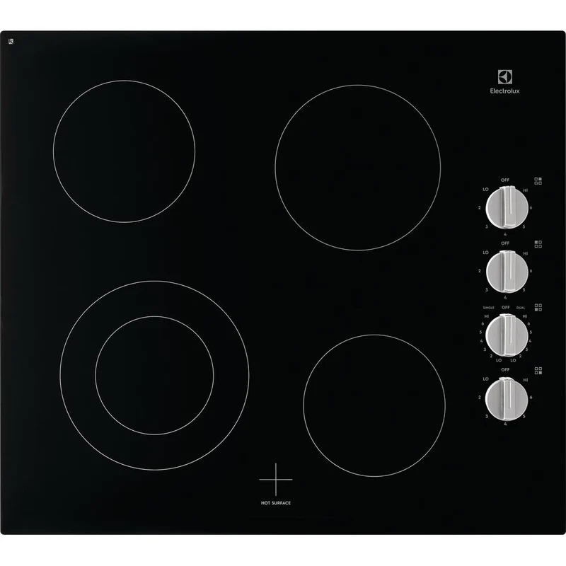 Electrolux Table de cuisson encastrée électrique de 24 pouces ECCE242CAS