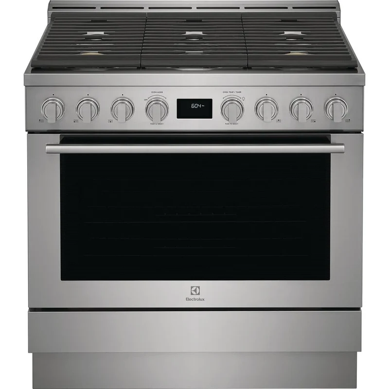 Electrolux Cuisinière amovible au gaz avec technologie convection ECFG3668AS