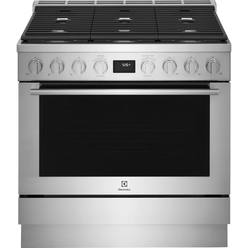 Electrolux Cuisinière amovible à biénergie de 36 po ECFD3668AS