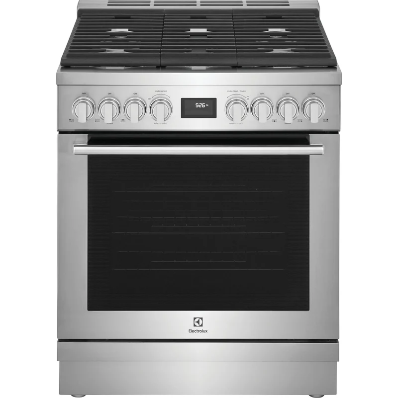 Electrolux Cuisinière amovible à biénergie de 30 po ECFD3068AS