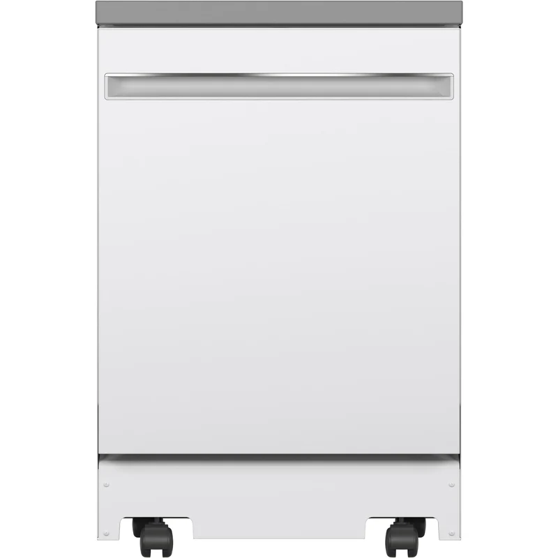 GE Lave-vaisselle portatif avec l'option sanitaire GPT225SGLWW
