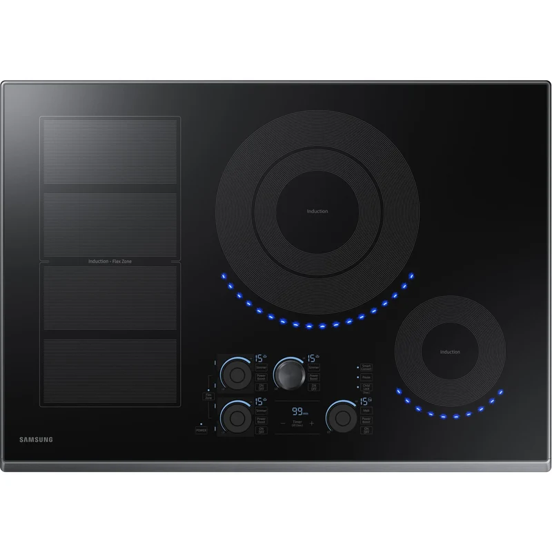 Samsung Table de cuisson encastrée à induction de 30 po. avec Virtual Flame Technology™ NZ30K7880UG/AA