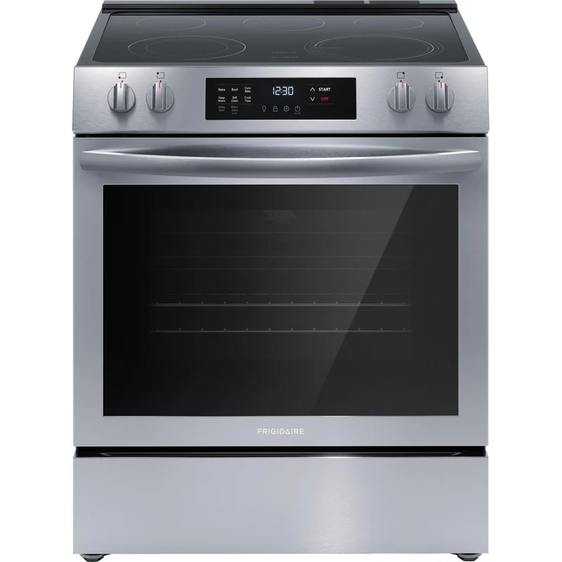 Frigidaire Cuisinière amovible électrique de 30 pouces avec EvenTemp™ FCFE308CAS