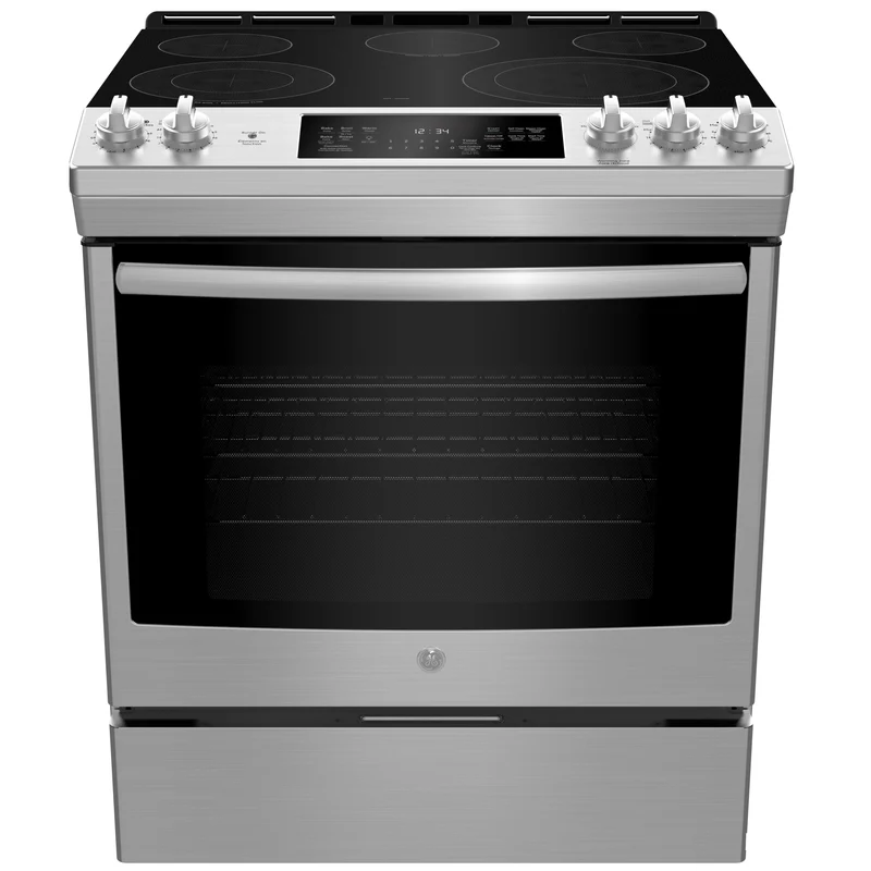 GE Cuisiniere encastrable électrique de 30 po avec four autonettoyant JCS840SMSS