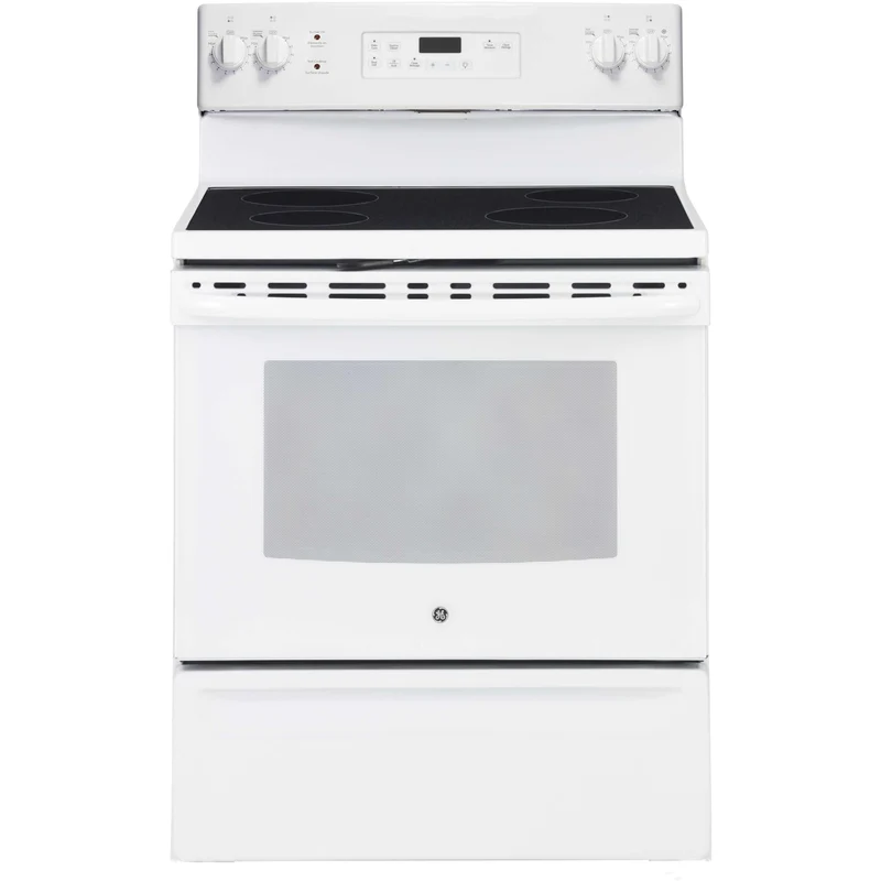 GE Cuisinière standard électrique de 30 po avec Autonettoyage JCB630DKWW