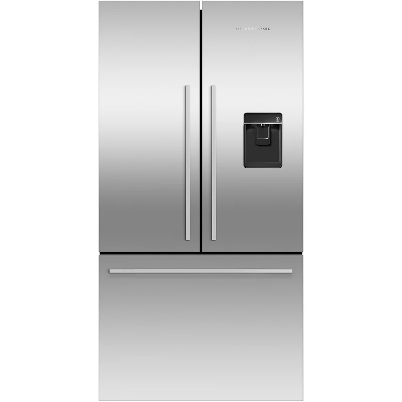 Fisher & Paykel Réfrigérateur trois portes avec porte à deux battants à profondeur de comptoir de 32 po, 17 pi cu RF170ADUSX4 N