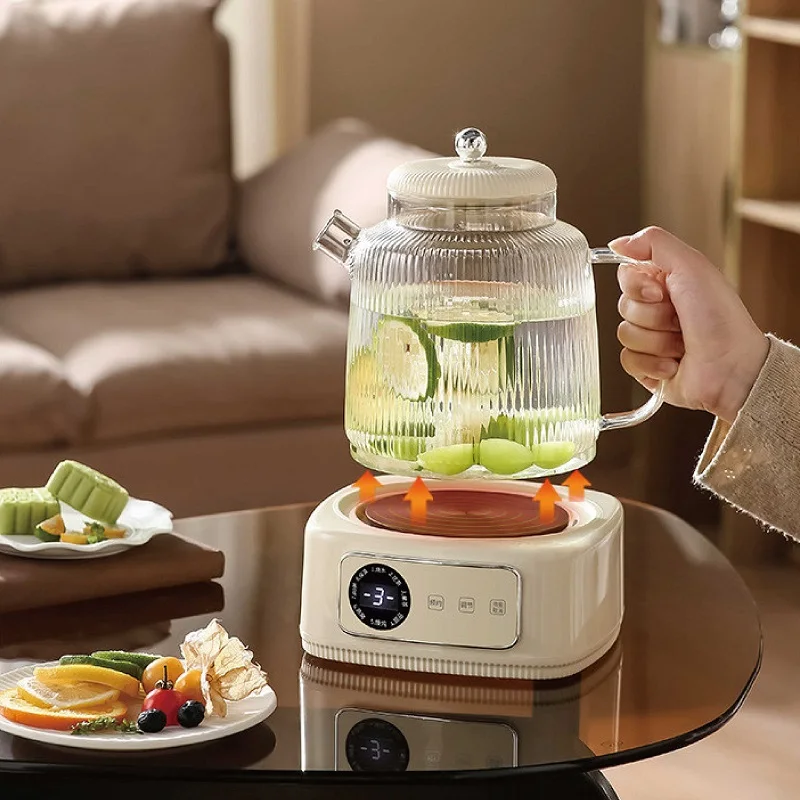 Théière Électrique Verre 1,5 L Température Réglable