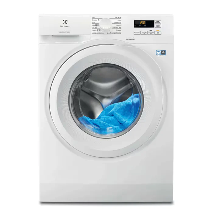 Lave-linge hublot Pose-libre TimeCare 8 kg ELECTROLUX EW5F8512AB