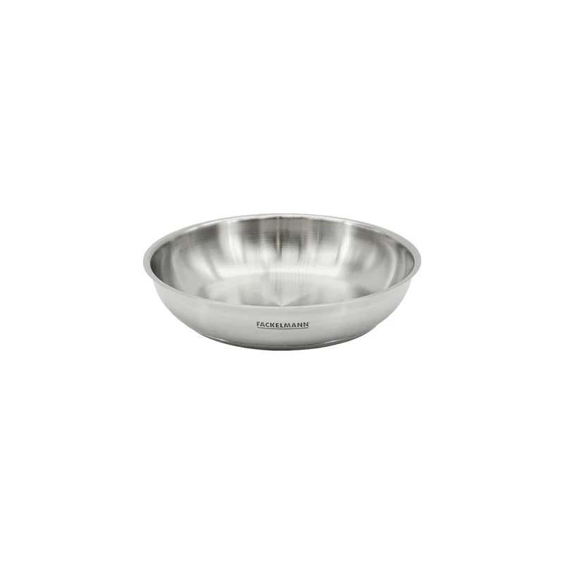 Poêle 24 cm en inox manche amovible Fackelmann InoGrip