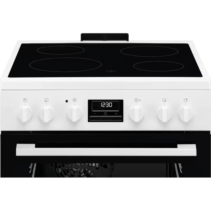 Cuisinière Vitrocéramique 60x60cm 4 foyers SteamBake ELECTROLUX LKR664177W