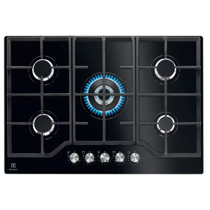 Plaque Gaz 5 foyers Gaz on Glass ELECTROLUX KGG75362K