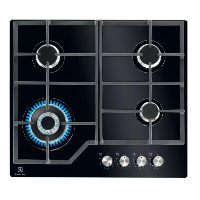 Plaque Gaz 4 foyers Gaz on Glass ELECTROLUX KGG64362K
