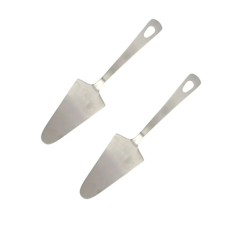 Ensemble de 2 Pelles à tarte inox 25 cm Fackelmann