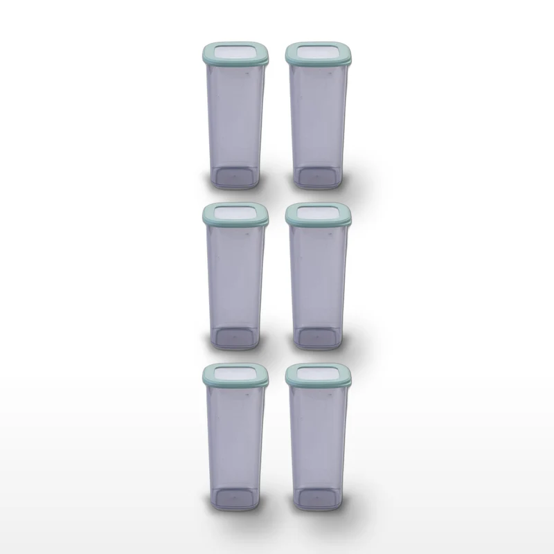 Lot de 6 boîtes hermétiques 11 cm avec 6 ustensiles de cuisine Fackelmann Storage