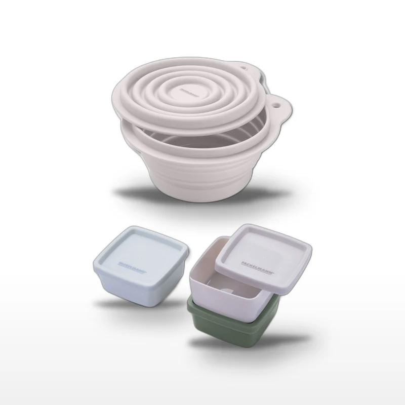 Lot de 1 boîte hermétique 13 cl avec 3 boîtes à sauce Fackelmann Storage