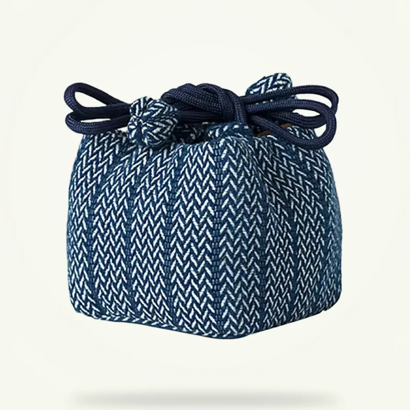 Couvre-théière de voyage en tissu