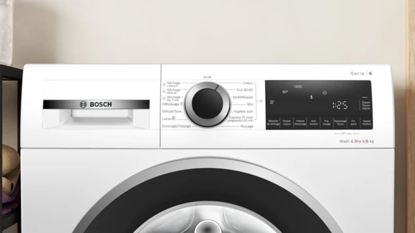 Série 6, Machine à lave séchante, 9/6 kg, max. 1400 tr/min BOSCH WNG24402FR