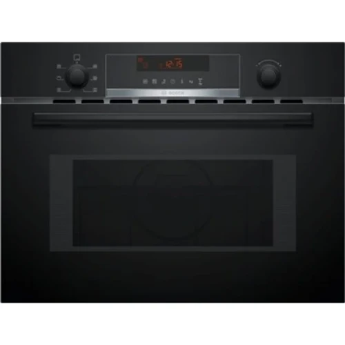 Série 4, Four combine micro-ondes avec hot air, 60 x 45 cm, Noir BOSCH CMA583MB0