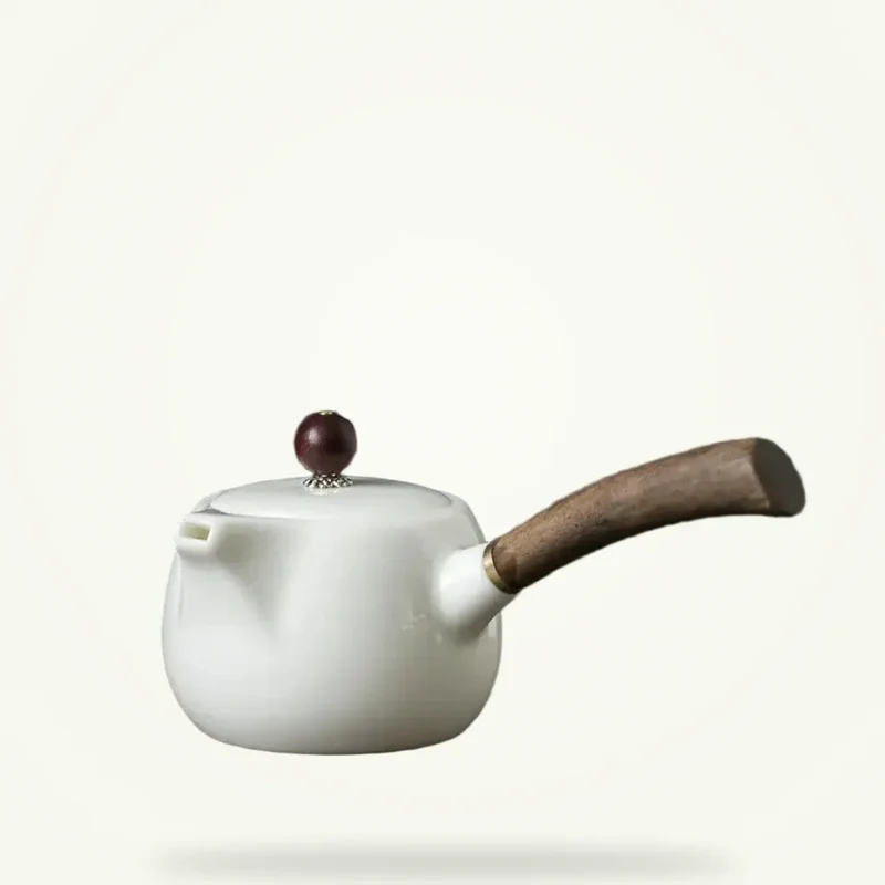 Théière en porcelaine avec filtre