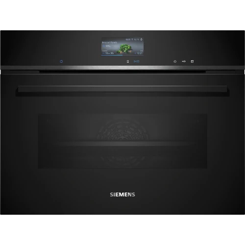 iQ700, Four intégrable compact vapeur, 60 x 45 cm, Noir SIEMENS CS736G1B1