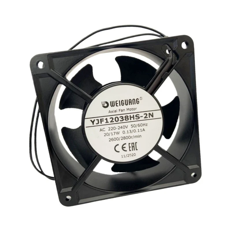 Moteur de ventilateur de réfrigérateur -AXIAL FAN MOTOR - YJF12038HS-2NEM