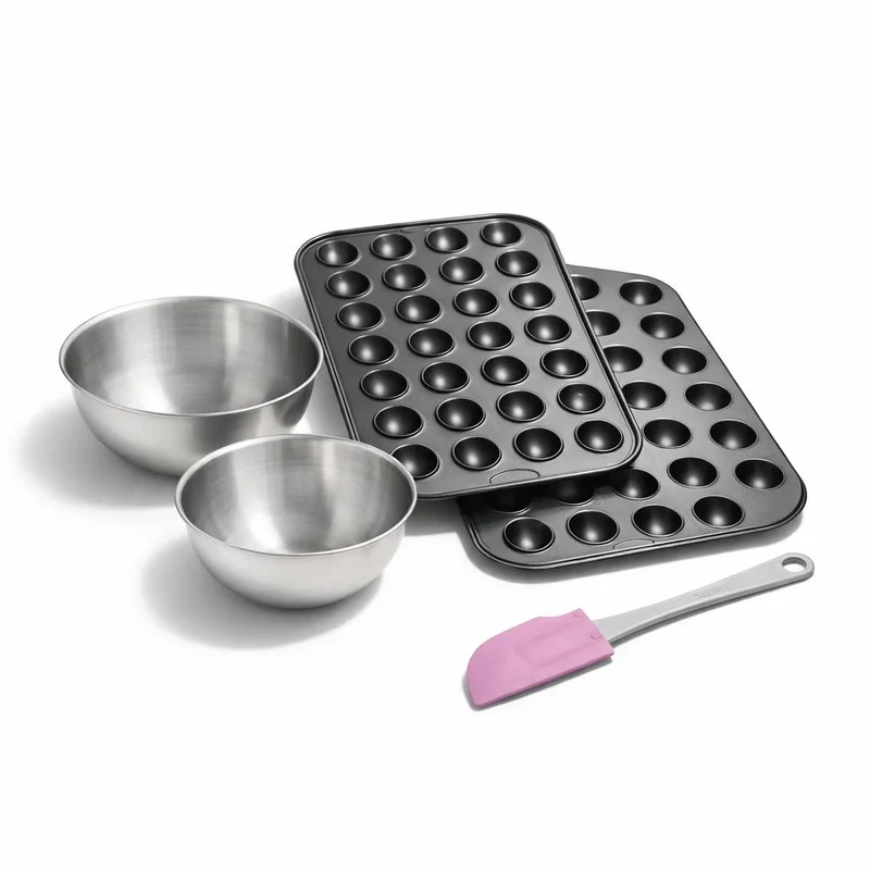 Set de 4 ustensiles de pâtisserie moule à gâteaux 2 bols et spatule Spécial créative Spécial créative Zenker Spécial créative