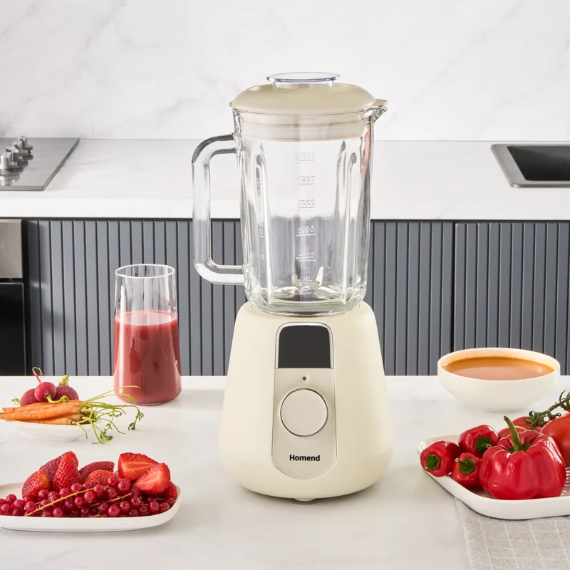 Homend Vintage Blendsetter 4927H, Mixeur, Crème, 1000W
