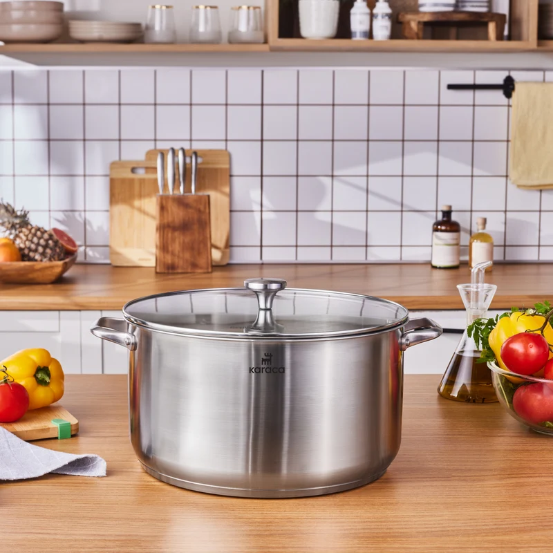 Karaca Elite, Casserole en Acier, 34cm