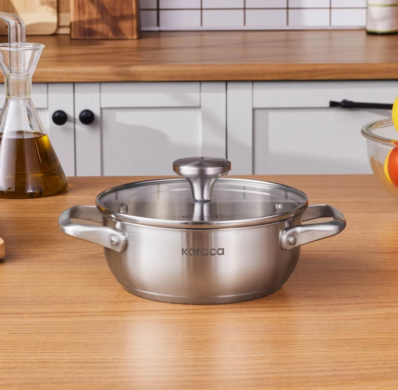 Karaca Elite, Casserole en Acier, 18cm